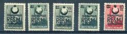 LOT.13 » 1957 SÜRŞARJLI RESMİ SERİ ...