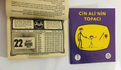 22 Mart 1983 hediyelik orijinal Diyanet takvim yaprağı (Cin Ali kitabı hediyeli:)