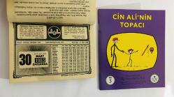 30 Mart 1983 hediyelik orijinal Diyanet takvim yaprağı (Cin Ali kitabı hediyeli:)