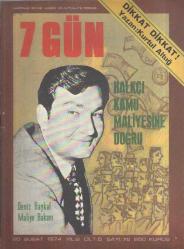 7 GÜN SİYASİ HABER VE AKTÜALİTE DERGİSİ 20 ŞUBAT 1974 CİLT:5 SAYI:76 - YAZAN:KURTUL ALTUĞ