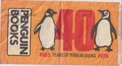 Penguin Books - Tarhan Kitabevi, Ankara Kitap Kese Kağıdı, 1975