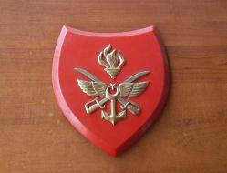 ESKİ - HAVA HARP OKULU EĞİTİM KOMUTANLIĞI ASKERİ PLAKET - MADALYON - MADALYA - ROZET B6420