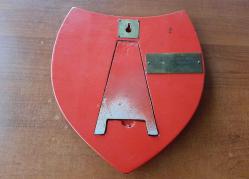 ESKİ - HAVA HARP OKULU EĞİTİM KOMUTANLIĞI ASKERİ PLAKET - MADALYON - MADALYA - ROZET B6420