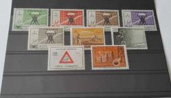 1969 KALKINAN TÜRKİYE KONULU SÜREKLİ SERİ MNH 1BAA 2024 KATALOK DEĞERİ;275.00TL