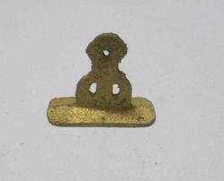 K61--S.F YAZILI ESKİ PİRİNÇ MÜHÜR