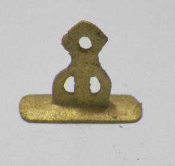 K61--S.H YAZILI ESKİ PİRİNÇ MÜHÜR