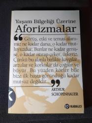 Yaşam Bilgeliği Üzerine Aforizmalar