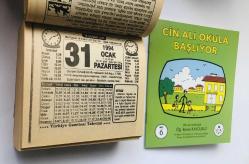 31 Ocak 1994 hediyelik orijinal Türkiye gazetesi takvim yaprağı (Cin Ali kitabı hediyeli:)