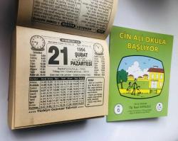 21 Şubat 1994 hediyelik orijinal Türkiye gazetesi takvim yaprağı (Cin Ali kitabı hediyeli:)