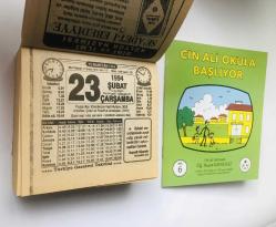 23 Şubat 1994 hediyelik orijinal Türkiye gazetesi takvim yaprağı (Cin Ali kitabı hediyeli:)