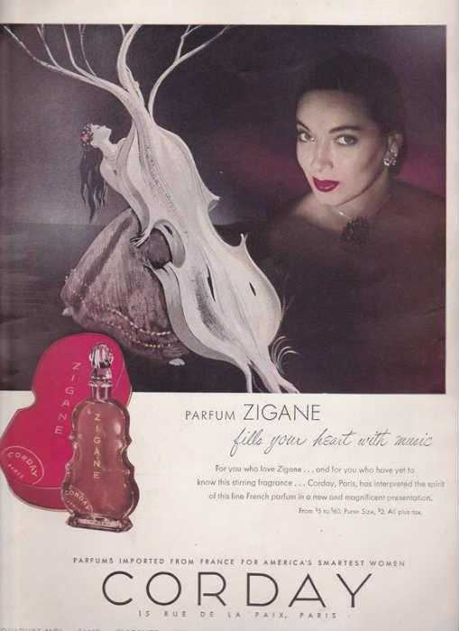 1949 ZIGANE BY CORDAY - ÇİZİM KAPAK (VOGUE) - İkinci El Kitap