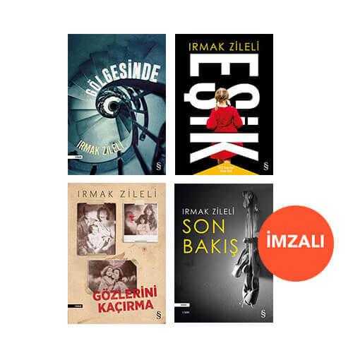 Irmak Zileli - 4 Kitap Set - Eşik - Gölgesinde - Gözlerini Kaçırma - Son Bakış