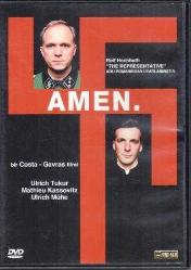 Amen. DVD (Orijinal Kutusunda) / Bir Costa - Gavras Filmi (Rolf Hochhuth 