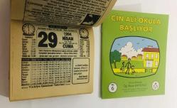 29 Nisan 1994 hediyelik orijinal Türkiye gazetesi takvim yaprağı (Cin Ali kitabı hediyeli:)