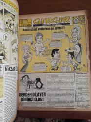 GIRGIR Mizah Dergisi Hafta ( Sayı ) 46 Zevki Süren( Zeki Müren), İmdat Gezen Emel Mayın ( Emel Sayın )