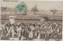 Efemera - Berlin - Rennbahn Grunewald, 1913 [Hipodrom]  / Alman Postasından Geçmiş, Ön Yüzü Alman Pullu, Ön ve Arka Yüzü Berlin Posta Damgalı - kitantik - kitaLog