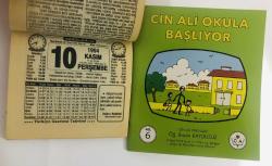 10 Kasım 1994 hediyelik orijinal Türkiye gazetesi takvim yaprağı (Cin Ali kitabı hediyeli:)