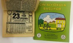 23 Kasım 1994 hediyelik orijinal Türkiye gazetesi takvim yaprağı (Cin Ali kitabı hediyeli:)