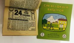 24 Kasım 1994 hediyelik orijinal Türkiye gazetesi takvim yaprağı (Cin Ali kitabı hediyeli:)