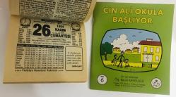 26 Kasım 1994 hediyelik orijinal Türkiye gazetesi takvim yaprağı (Cin Ali kitabı hediyeli:)
