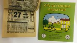 27 Kasım 1994 hediyelik orijinal Türkiye gazetesi takvim yaprağı (Cin Ali kitabı hediyeli:)