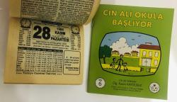 28 Kasım 1994 hediyelik orijinal Türkiye gazetesi takvim yaprağı (Cin Ali kitabı hediyeli:)