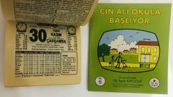 30 Kasım 1994 hediyelik orijinal Türkiye gazetesi takvim yaprağı (Cin Ali kitabı hediyeli:)