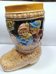 VZ2---AVRUPA PİYASASI İÇİN JAPONYADA ÜRETİLMİŞ SERAMİK ÇİZME VAZO