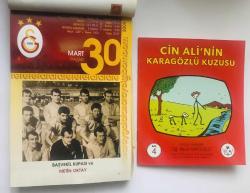 30 Mart 2008 hediyelik orijinal Galatasaray takvim yaprağı (Cin Ali kitabı hediyeli:)