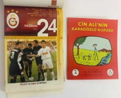 24 Haziran 2008 hediyelik orijinal Galatasaray takvim yaprağı (Cin Ali kitabı hediyeli:)