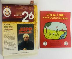 26 Haziran 2008 hediyelik orijinal Galatasaray takvim yaprağı (Cin Ali kitabı hediyeli:)