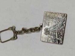 A4-------LASSA BOĞAZİÇİ KÖPRÜSÜ 10. HATIRASI GÜMÜŞ RENGİ METAL ANAHTARLIK