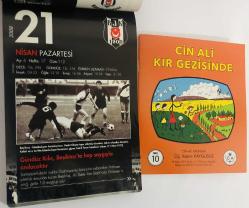 21 Nisan 2008 hediyelik orijinal Beşiktaş takvim yaprağı (Cin Ali kitabı hediyeli:)