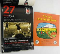 27 Nisan 2008 hediyelik orijinal Beşiktaş takvim yaprağı (Cin Ali kitabı hediyeli:)