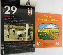 29 Nisan 2008 hediyelik orijinal Beşiktaş takvim yaprağı (Cin Ali kitabı hediyeli:)