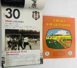 30 Nisan 2008 hediyelik orijinal Beşiktaş takvim yaprağı (Cin Ali kitabı hediyeli:)