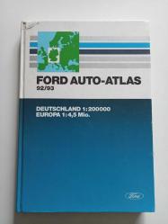FORD AUTO-ATLAS 92/93 DEUTSCHLAND1:200000-EUROPA1:4,5 MİO
