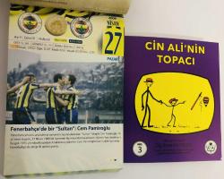27 Nisan 2008 hediyelik orijinal Fenerbahçe takvim yaprağı (Cin Ali kitabı hediyeli:)
