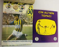 30 Nisan 2008 hediyelik orijinal Fenerbahçe takvim yaprağı (Cin Ali kitabı hediyeli:)