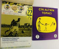 22 Ağustos 2008 hediyelik orijinal Fenerbahçe takvim yaprağı (Cin Ali kitabı hediyeli:)