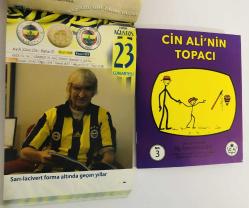 23 Ağustos 2008 hediyelik orijinal Fenerbahçe takvim yaprağı (Cin Ali kitabı hediyeli:)