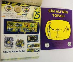 25 Ağustos 2008 hediyelik orijinal Fenerbahçe takvim yaprağı (Cin Ali kitabı hediyeli:)