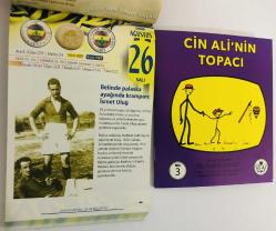 26 Ağustos 2008 hediyelik orijinal Fenerbahçe takvim yaprağı (Cin Ali kitabı hediyeli:)
