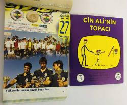 27 Ağustos 2008 hediyelik orijinal Fenerbahçe takvim yaprağı (Cin Ali kitabı hediyeli:)
