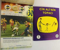 30 Ağustos 2008 hediyelik orijinal Fenerbahçe takvim yaprağı (Cin Ali kitabı hediyeli:)