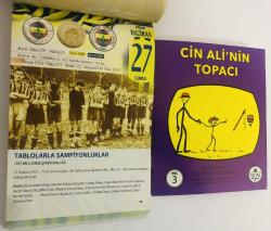 27 Haziran 2008 hediyelik orijinal Fenerbahçe takvim yaprağı (Cin Ali kitabı hediyeli:)