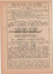 19 Şubat 1970 / Büyük Saatli Maarif Takvimi