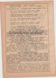 27 Şubat 1970 / Büyük Saatli Maarif Takvimi