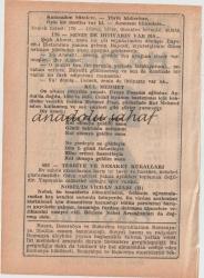 25 Haziran 1970 / Büyük Saatli Maarif Takvimi