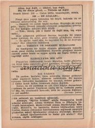 28 Temmuz 1970 / Büyük Saatli Maarif Takvimi